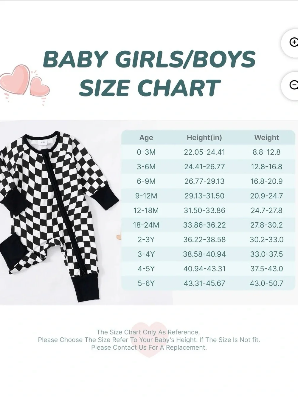 Bamboo Checkered One Piece Double Zipper Jumpsuit